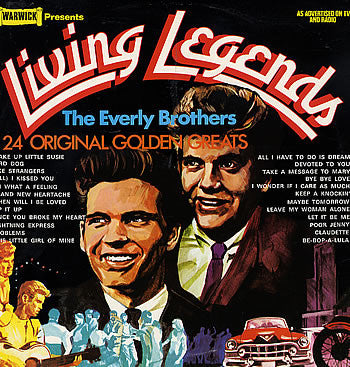 Everly Brothers : Living Legends (LP, Comp)