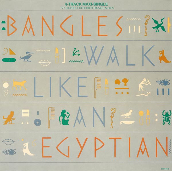 Bangles : Walk Like An Egyptian (12", Maxi)