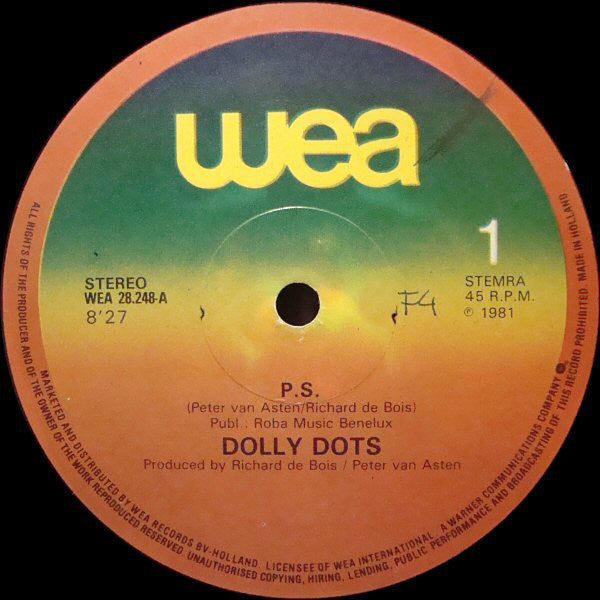 Dolly Dots : P.S. (12", Maxi)