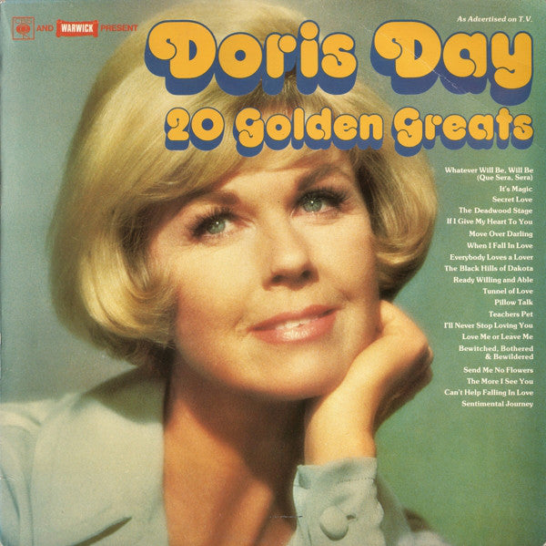 Doris Day : 20 Golden Greats (LP, Comp, MCP)