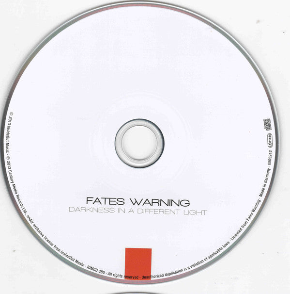 Fates Warning : Darkness In A Different Light (CD, Album + CD + Ltd, Dig)