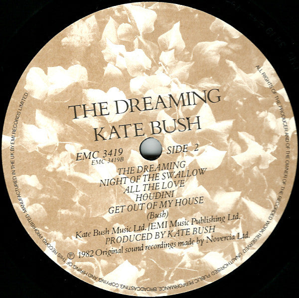 Kate Bush : The Dreaming (LP, Album)