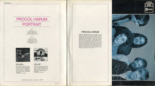 Procol Harum : Procol Harum Portrait (LP, Comp, Fli)