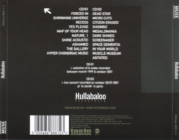 Muse : Hullabaloo Soundtrack (CD, Comp + CD + Album, RE)