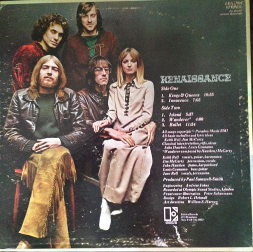 Renaissance (4) : Renaissance (LP, Album, RE)