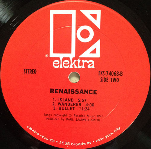 Renaissance (4) : Renaissance (LP, Album, RE)