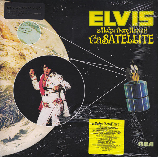 Elvis Presley : Aloha From Hawaii Via Satellite (2xLP, Album, RE + 2xLP, Album, RE + Box, Comp, RM)