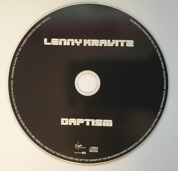 Lenny Kravitz - Baptism (CD Tweedehands) - Discords.nl