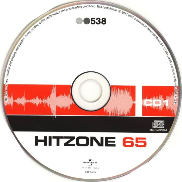 Various - 538 - Hitzone 65 (CD Tweedehands) - Discords.nl