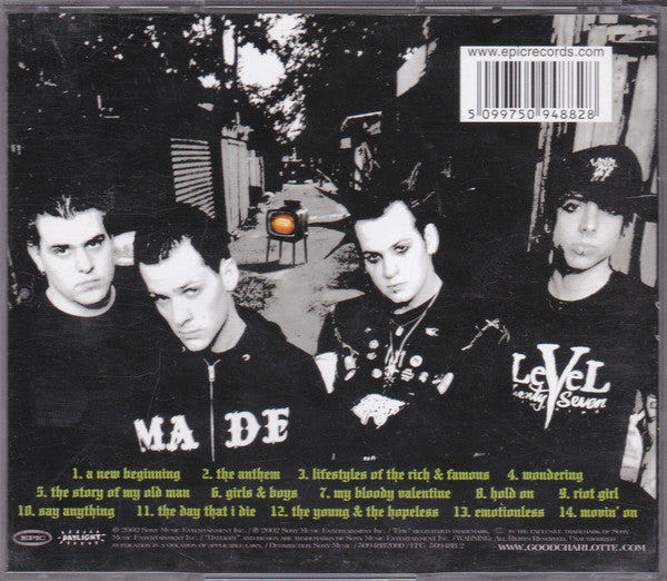 Good Charlotte - The Young And The Hopeless (CD Tweedehands) - Discords.nl