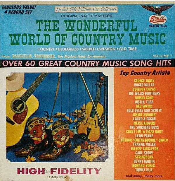 Various - The Wonderful World Of Country Music Volume 1  (LP Tweedehands) - Discords.nl