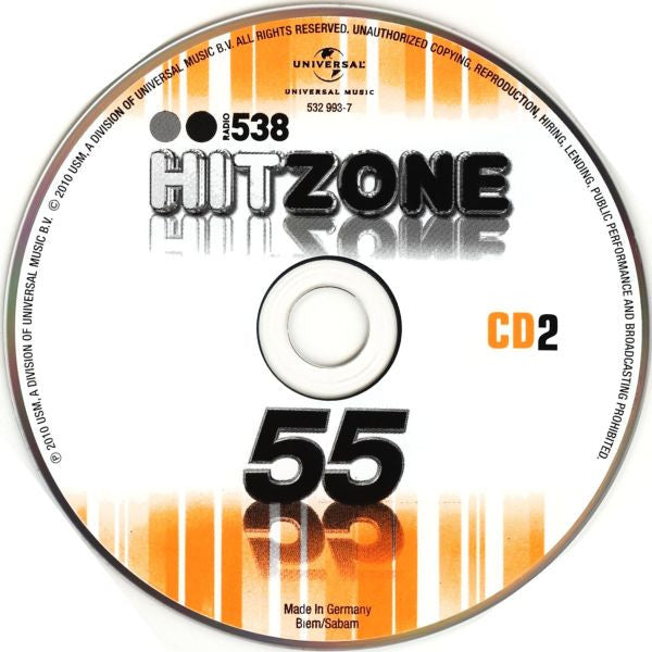 Various - Radio 538 - Hitzone 55 (CD Tweedehands) - Discords.nl