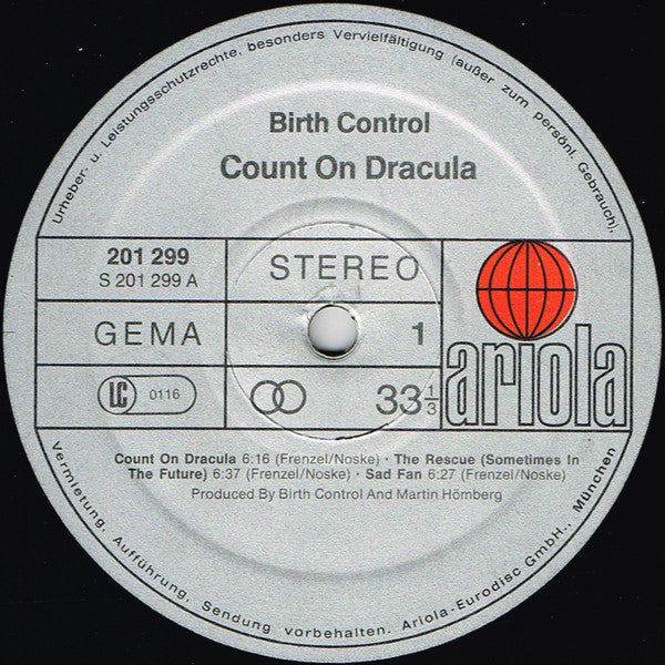 Birth Control - Count On Dracula (LP Tweedehands) - Discords.nl