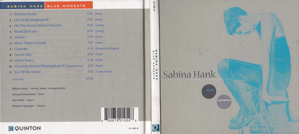 Sabina Hank : Blue Moments (CD, Album)