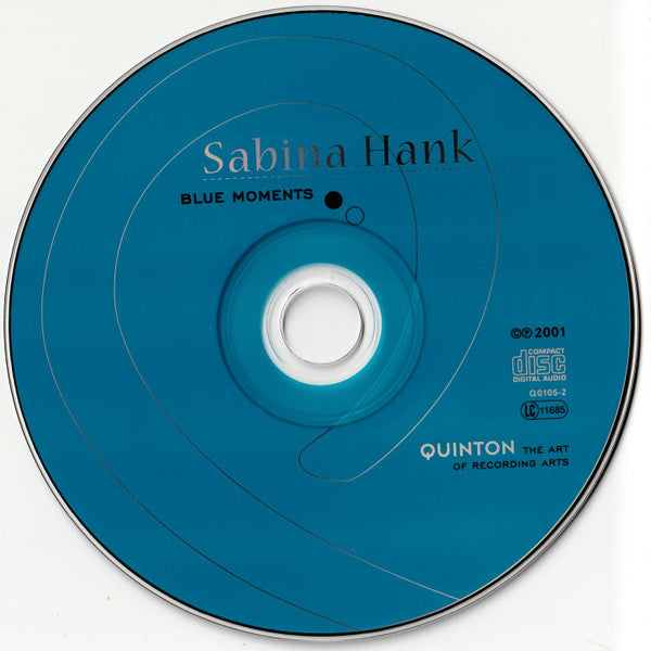 Sabina Hank : Blue Moments (CD, Album)