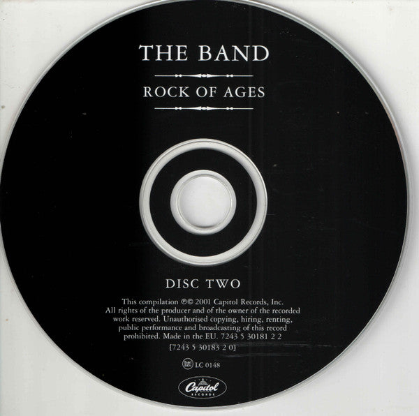 The Band : Rock Of Ages (The Band In Concert) (2xCD, Album, RE, RM)