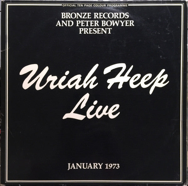 Uriah Heep : Uriah Heep Live (2xLP, Album, Gat)