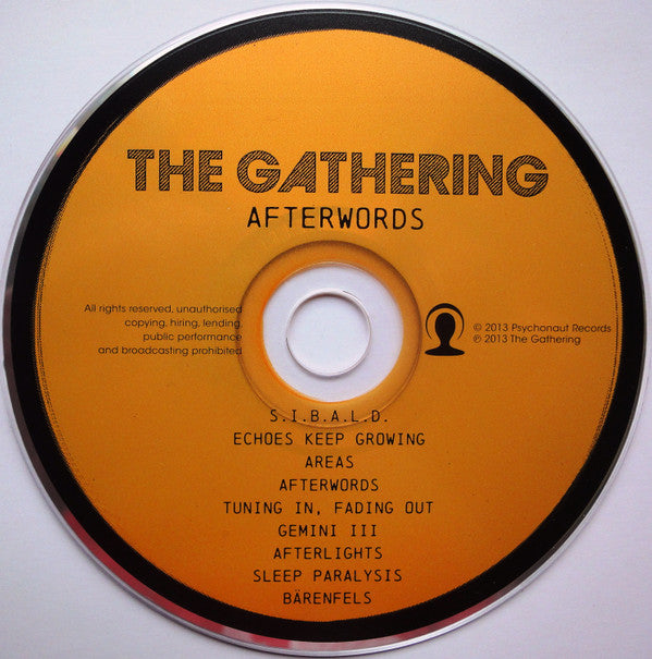 The Gathering : Afterwords (CD, Album)