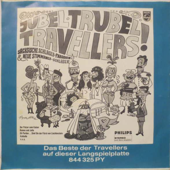 Die Travellers : Hoppla-di, Hoppla-da (Ob-la-di, Ob-la-da) (7", Single, Mono)