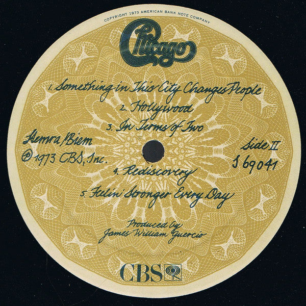 Chicago (2) : Chicago VI (LP, Album)