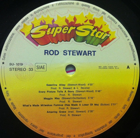 Rod Stewart : Rod Stewart (LP, Comp, Gat)