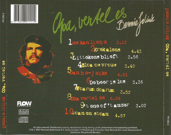 Bennie Jolink : Opa, Vertel Es (CD, Album)