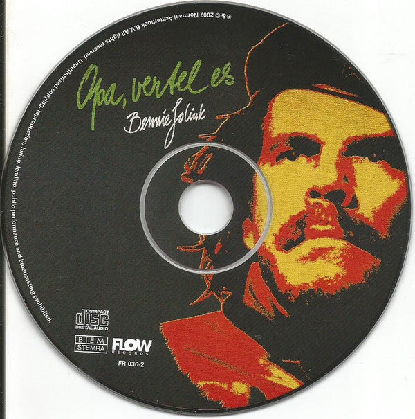 Bennie Jolink : Opa, Vertel Es (CD, Album)