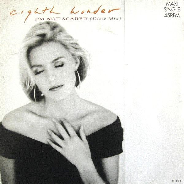 Eighth Wonder : I'm Not Scared (Disco Mix) (12", Maxi)