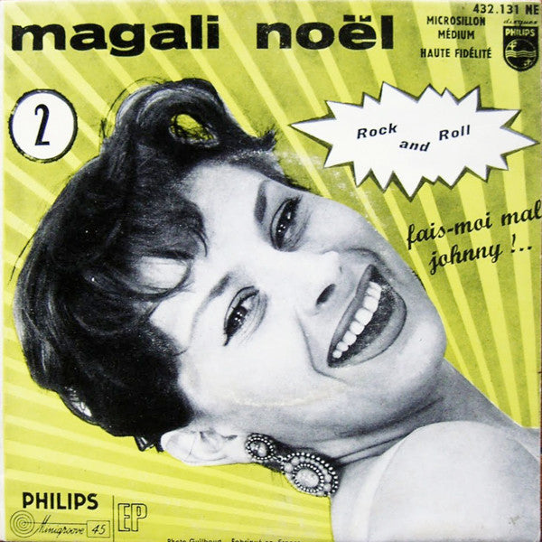 Magali Noël : N° 2 - Rock And Roll (7", EP, Mono)