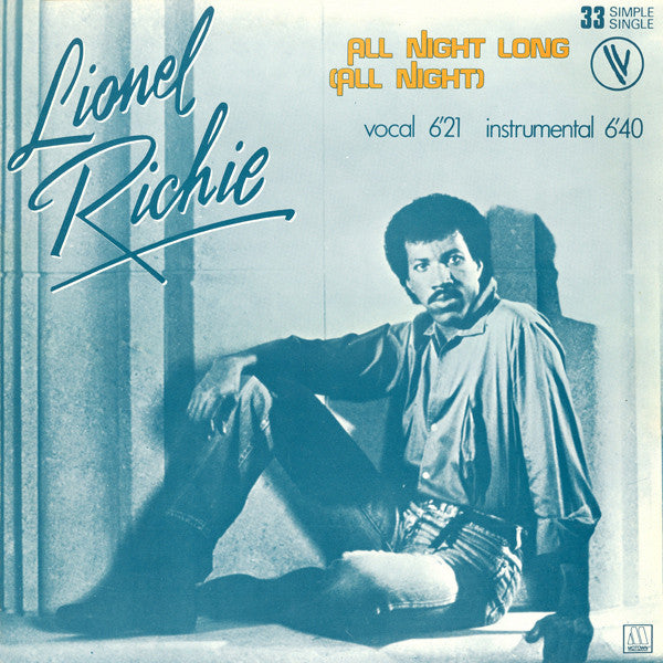 Lionel Richie : All Night Long (All Night) (12", Single, Ltd)