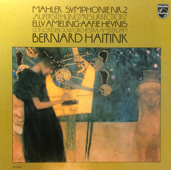 Gustav Mahler, Elly Ameling - Aafje Heynis, Concertgebouworkest, Bernard Haitink : Symphonie Nr. 2 "Auferstehung"/"Resurrection" (2xLP, RP + Box)