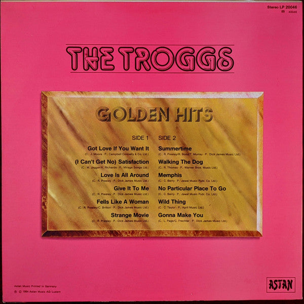 The Troggs : Golden Hits (LP, Comp)