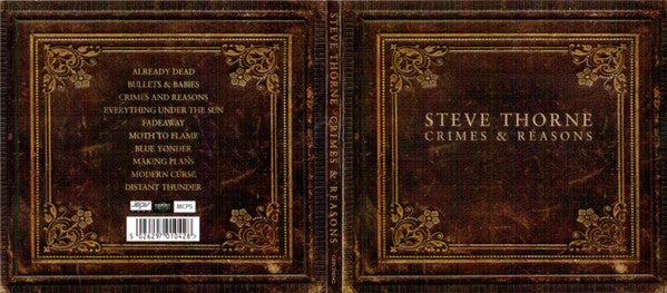 Steve Thorne : Crimes & Reasons (CD, Album)