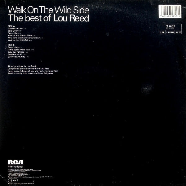 Lou Reed : Walk On The Wild Side - The Best Of Lou Reed (LP, Comp, RE)