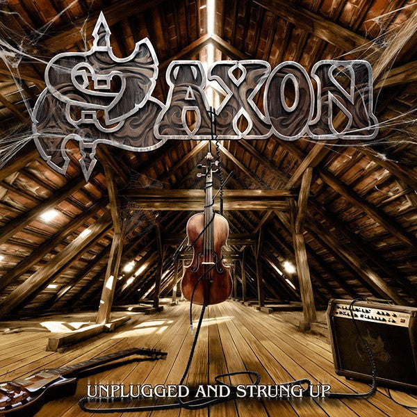 Saxon : Unplugged And Strung Up (2xLP, Comp)