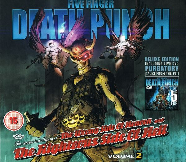 Five Finger Death Punch : The Wrong Side Of Heaven And The Righteous Side Of Hell, Volume 2 (CD, Album + DVD-V + Dlx)