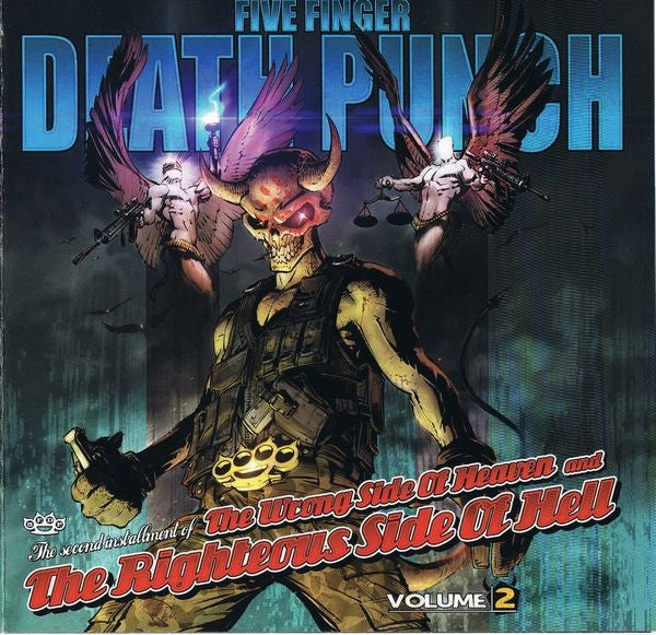 Five Finger Death Punch : The Wrong Side Of Heaven And The Righteous Side Of Hell, Volume 2 (CD, Album + DVD-V + Dlx)