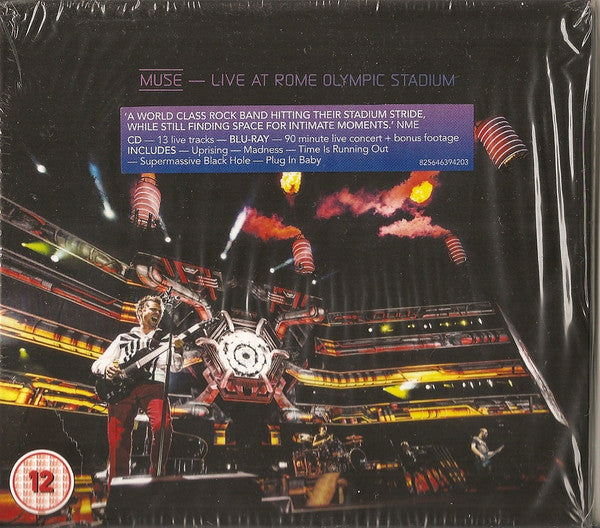 Muse : Live At Rome Olympic Stadium (CD, Album + Blu-ray)