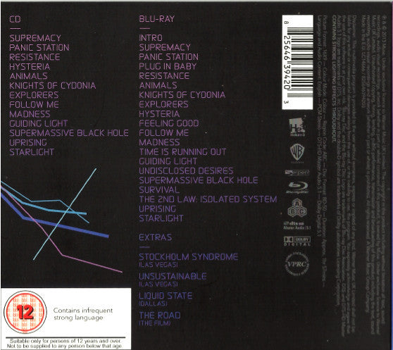 Muse : Live At Rome Olympic Stadium (CD, Album + Blu-ray)