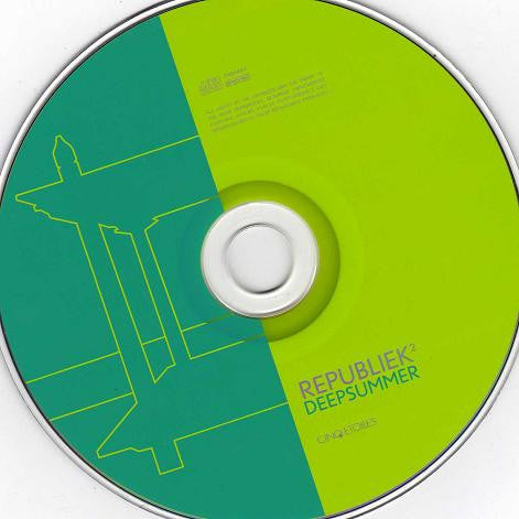 Various : Republiek 2: Deepsummer (CD, Comp, Mixed)