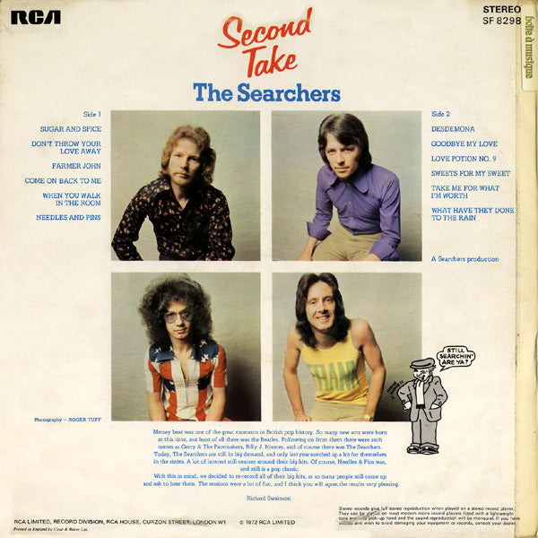 The Searchers : Second Take (LP, Shape, Album)