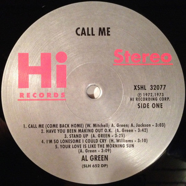 Al Green : Call Me (LP, Album, RE, 180)