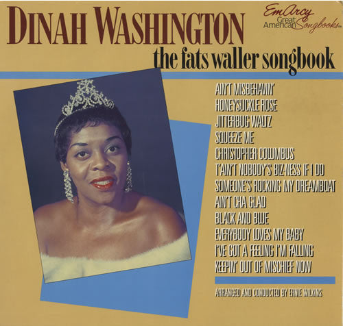 Dinah Washington : The Fats Waller Songbook (LP, RE)