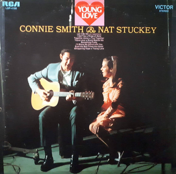 Connie Smith And Nat Stuckey : Young Love (LP, Album)