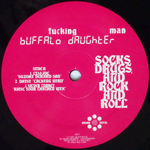 Buffalo Daughter : Socks, Drugs And Rock And Roll (12")