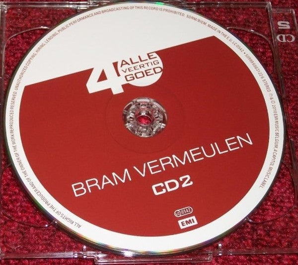 Bram Vermeulen : Alle 40 Goed - Bram Vermeulen (2xCD, Comp)