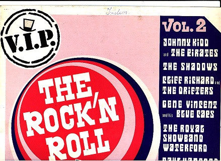 Various : The Rock'n Roll VIP's Vol. 2 (LP, Comp)