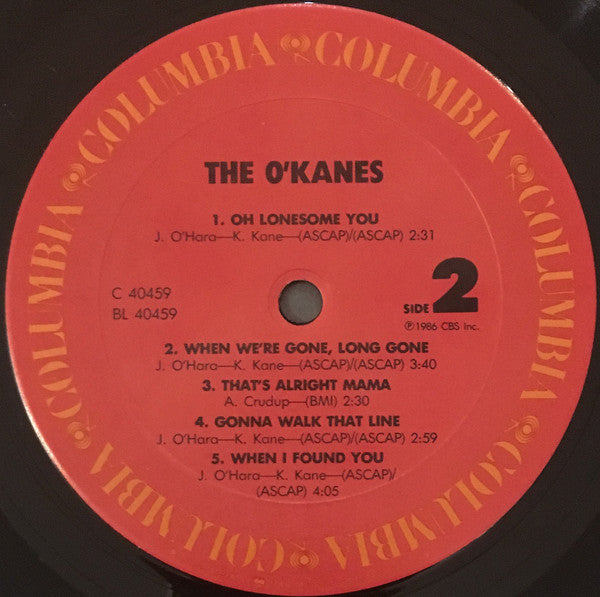 The O'Kanes : The O'Kanes (LP, Album, Car)
