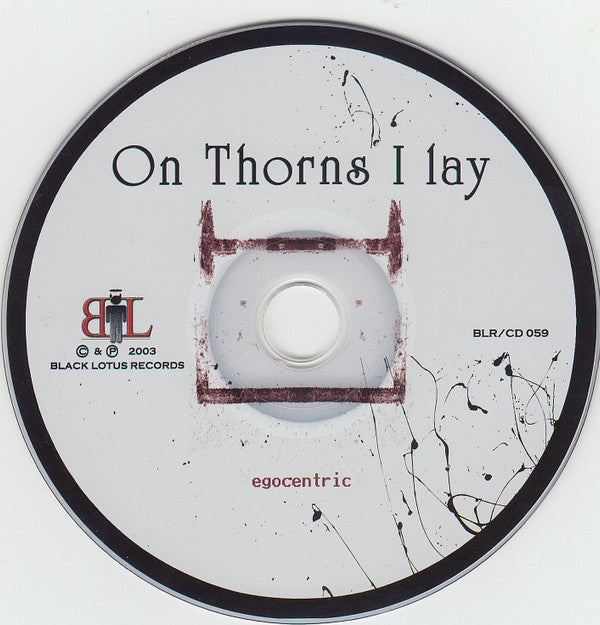 On Thorns I Lay : Egocentric (CD, Album)
