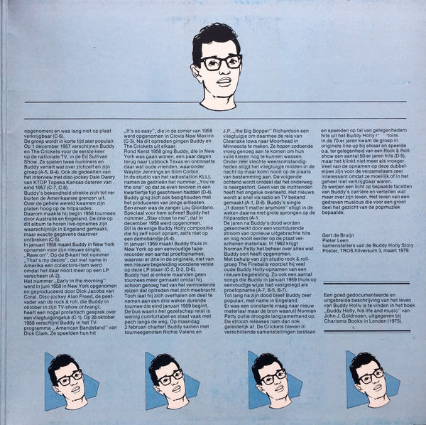 Buddy Holly : The Legend Of Buddy Holly - Original Early Recordings (2xLP, Comp)
